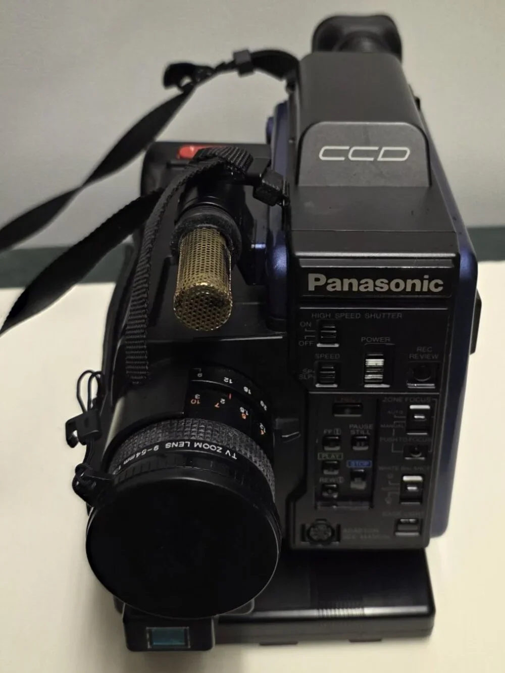 Panasonic OmniMovie VHS-C Camcorder (model PV-100D)
